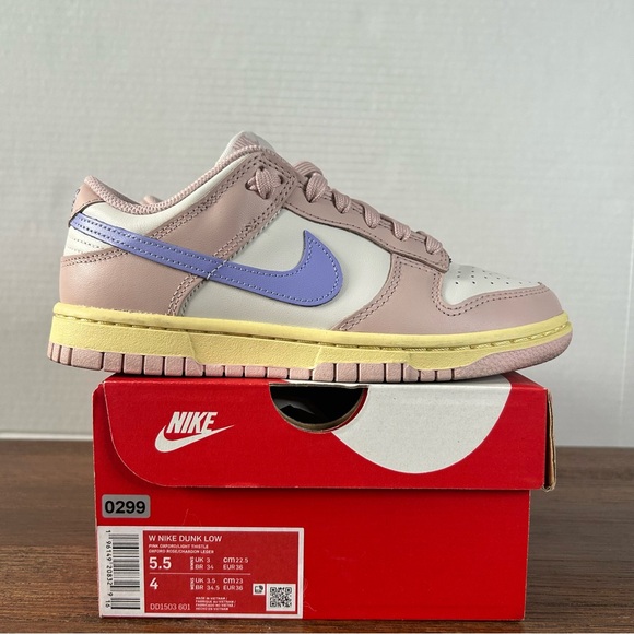 Nike Shoes - Nike Dunk Low Pink Oxford Women's Size 5.5